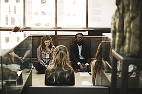 Reading group Healing the Museum led by Ndiritu in the AfricaMuseum, Tervuren 2019 Reading Group 'Healing The Museum' led by Grace Ndiritu in the Africa Museum, Tervuren 2019.jpg
