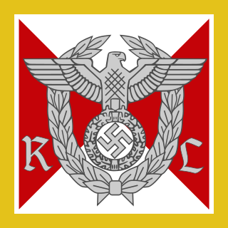 <i>Reichsleiter</i> Second highest political rank of the Nazi Party