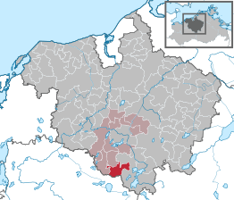 Kaart van Reimershagen
