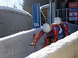 Deutsch: Vorletztes Saisonrennen im Rennrodel-Weltcup der Saison 2014/15 vom 19. bis 22. Februar 2015 in Altenberg/Erzgebirge. Tag 2: Nationencups. English: Luge world cup race season 2014/15 in Altenberg/Germany, 19th to 22nd Februar 2015. Day 2: Nations cup races.