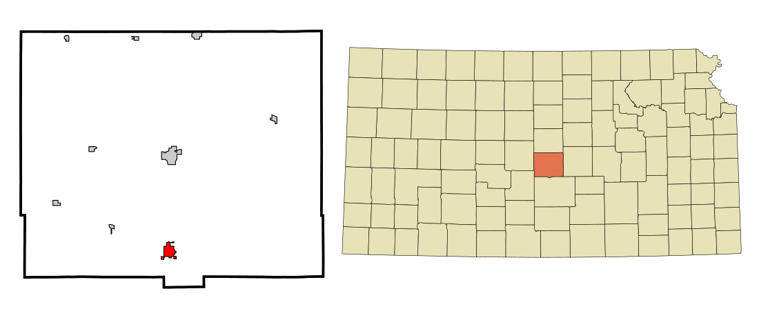 File:Rice County Kansas Incorporated and Unincorporated areas Sterling Highlighted.svg