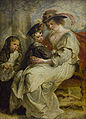 Helena Fourment and Her Children (1636) by Peter Paul Rubens