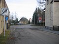 bei Hausnr. 11 links Dresdener Straße nordwärts rechts Dresdener Straße südwärts