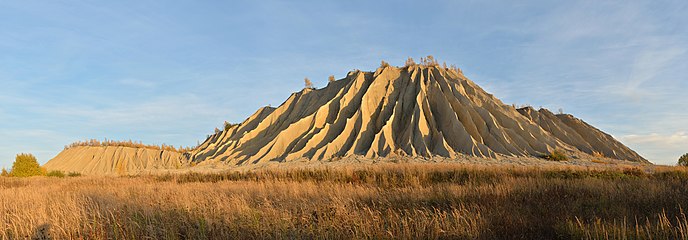 Spoil tip in Rummu