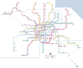 Šanchajaus metro schema