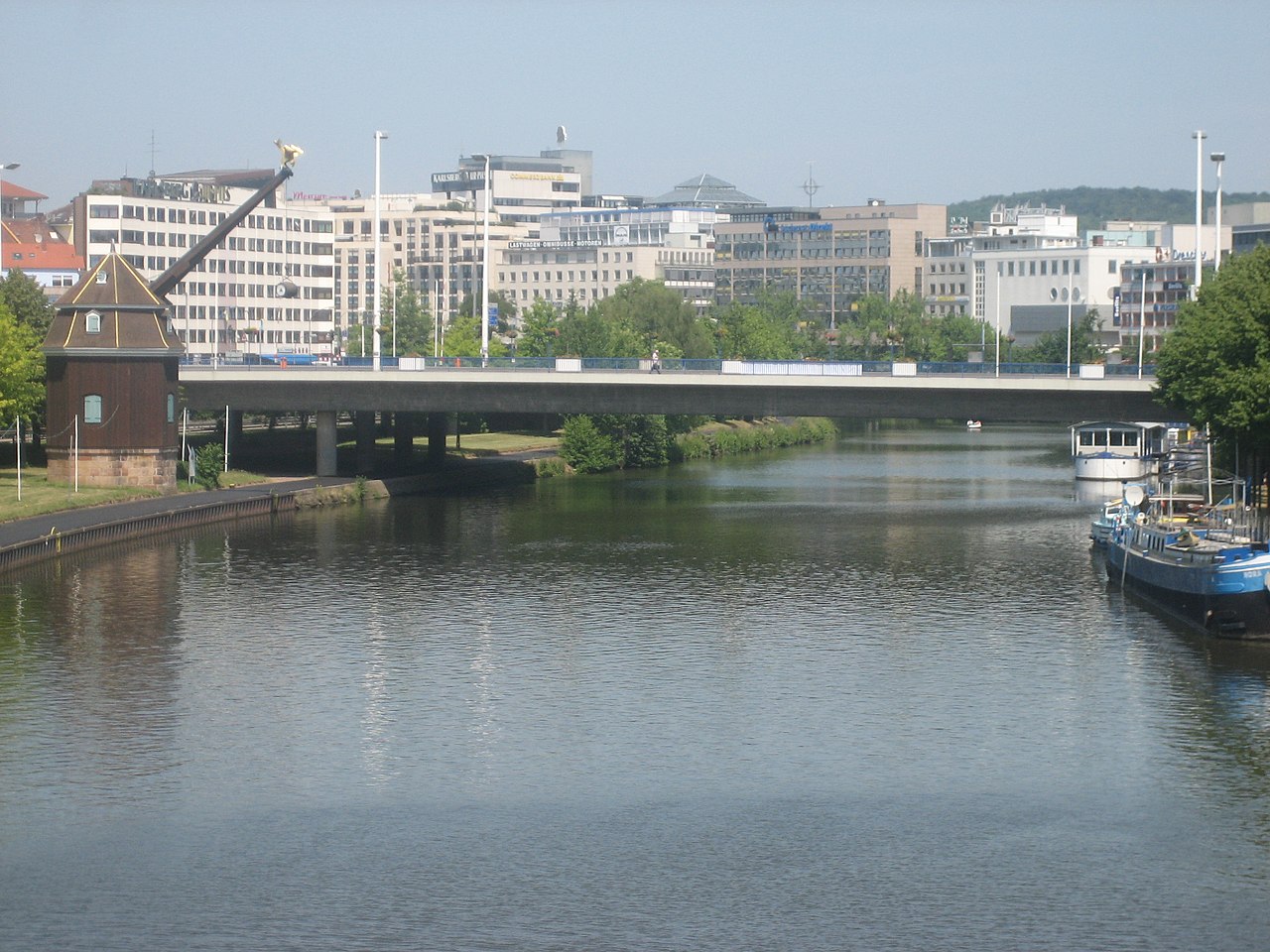 Wilhelm-Heinrich-Brücke in Saarbrücken