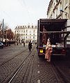 Meat transport in Saint-Denis