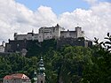 Salzburg Festung Hohensalzburg vom Mönchsberg.jpg