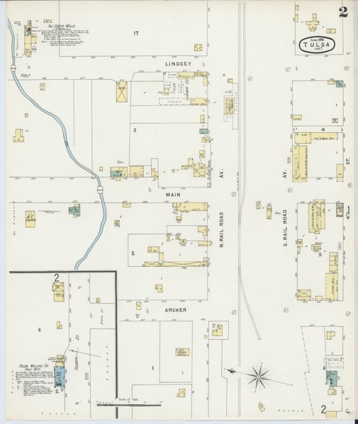 File:Sanborn Fire Insurance Map from Tulsa, Tulsa County, Oklahoma. LOC sanborn07276 002-2.tif