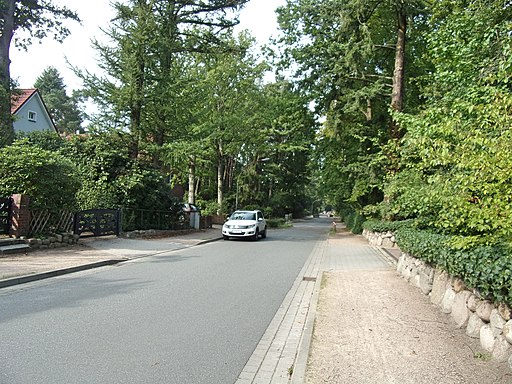 Sandmoorweg in Hamburg-Rissen ab Sülldorfer Landstraße