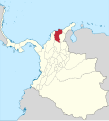 La province de Santa Marta en 1855.