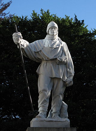 <i>Statue of Robert Falcon Scott, Christchurch</i> Statue in Christchurch