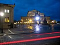 Nachtaufnahme der Semperoper - Dresden
