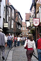 The Shambles is now a tourist destination (2005)