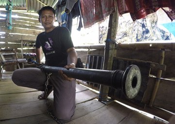 A cetbang found on Selayar island