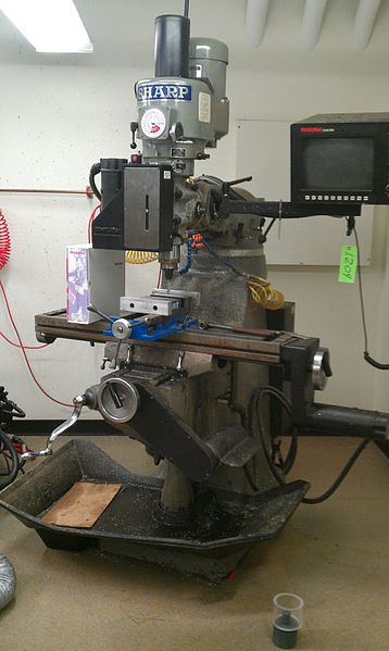 File:Sharp 3 Axis Vertical Mill CNC Converted.jpg