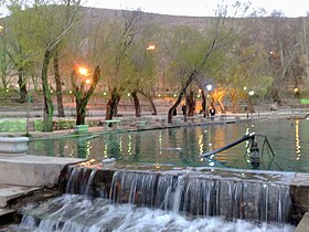 Zona turística de Siasard (al atardecer, horario de verano)