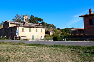 Bolgione Frazione in Tuscany, Italy