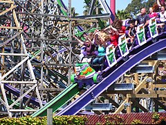 Joker à Six Flags Discovery Kingdom