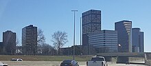 Skyline of Southfield, Michigan (Southfield Town Center).jpg