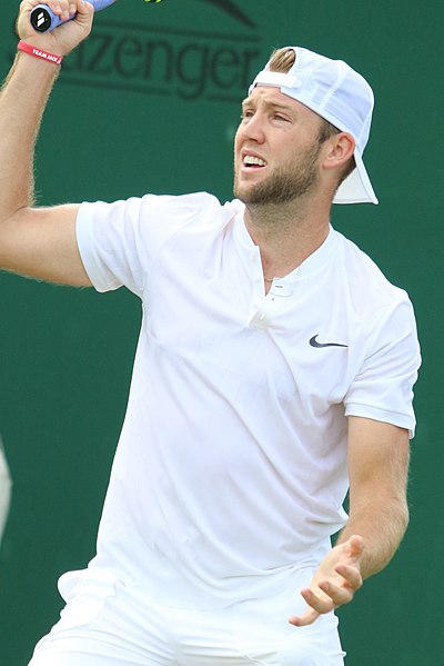 Sock at the 2017 Wimbledon Championships