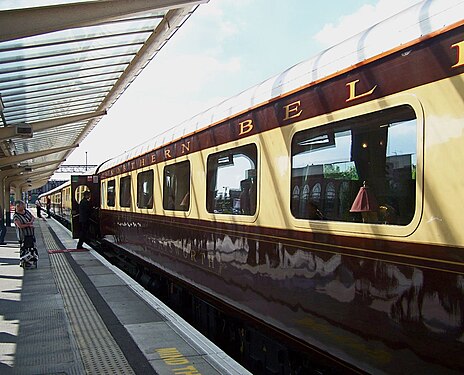 The Southern Belle Train at Chester, UK