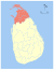 Sri Lanka Prowincja Północna lokalizator map.svg