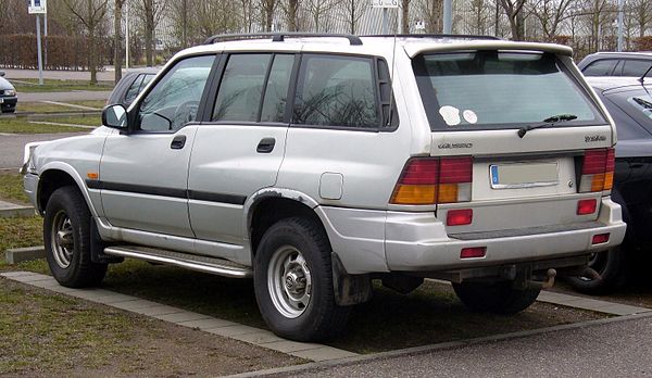 The Musso was a result of collaboration between SsangYong and Daimler-Benz