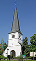 Gesamtanlage Kirchturm St. Andreas (alt), Grabkreuze des 17./18. Jh. sowie Steinwegekreuz Rüngsdorf 1703: Kirchturm St. Andreas