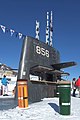 Bar in U-Boot-Form in St. Moritz