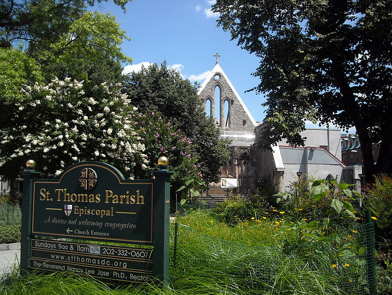 File:St. Thomas Parish - sign.JPG