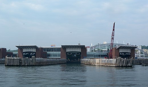 The St. George Terminal, reconstructed in 1951