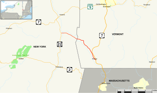 State Route 346 (New York–Vermont) highway in New York and Vermont