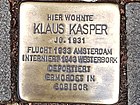 Stolperstein Klaus Kasper