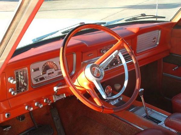 Super Wagoneer interior