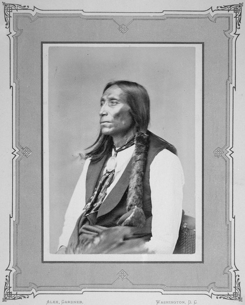 File:Swift Bear-Ma-To-Lousah. Brule Sioux, 1872 - NARA - 518974.tif