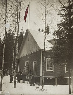 Puistolan sosialidemokraattisen työväenyhdistyksen työväentalo.