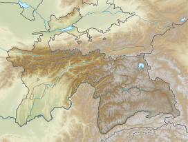 Vanj RangeВанчский хребетҚаторкӯҳи Ванҷ is located in Tajikistan