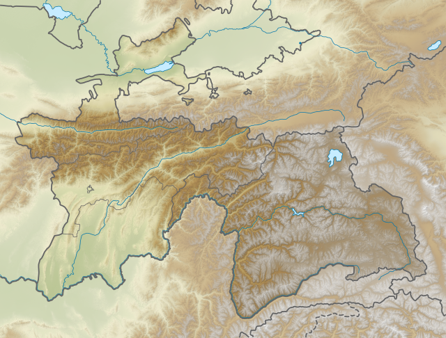 Takht-i Sangin is located in Tajikistan