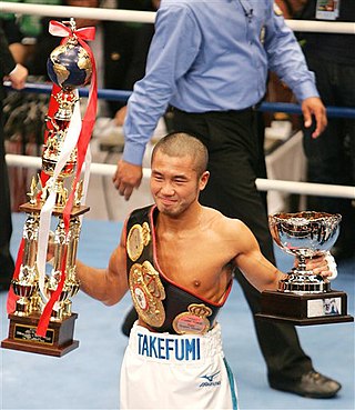 <span class="mw-page-title-main">Takefumi Sakata</span> Japanese boxer