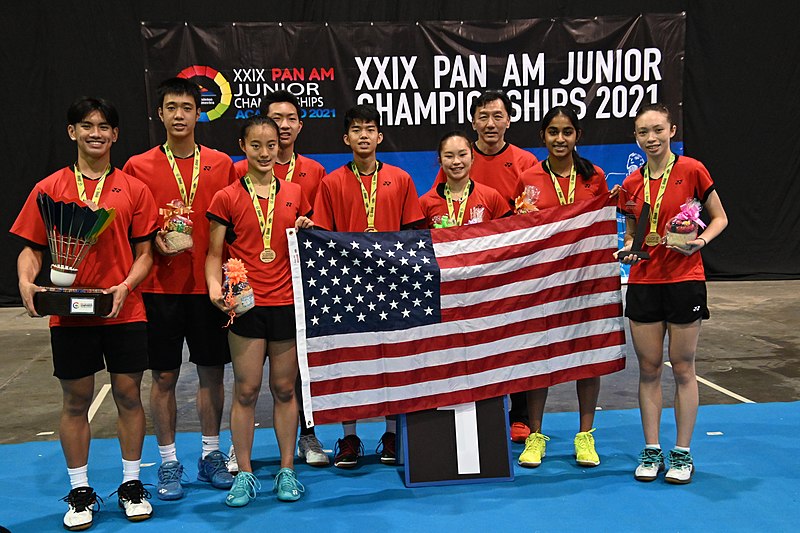 File:Team USA Takes Gold 2021 Pan Am Junior Games, Team Event.jpg