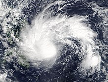 Tropical Storm Tembin (Vinta) approaching the Philippines on December 21, 2017 Tembin 2017-12-21 0205Z.jpg