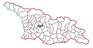 Terjola Municipality District in Georgia