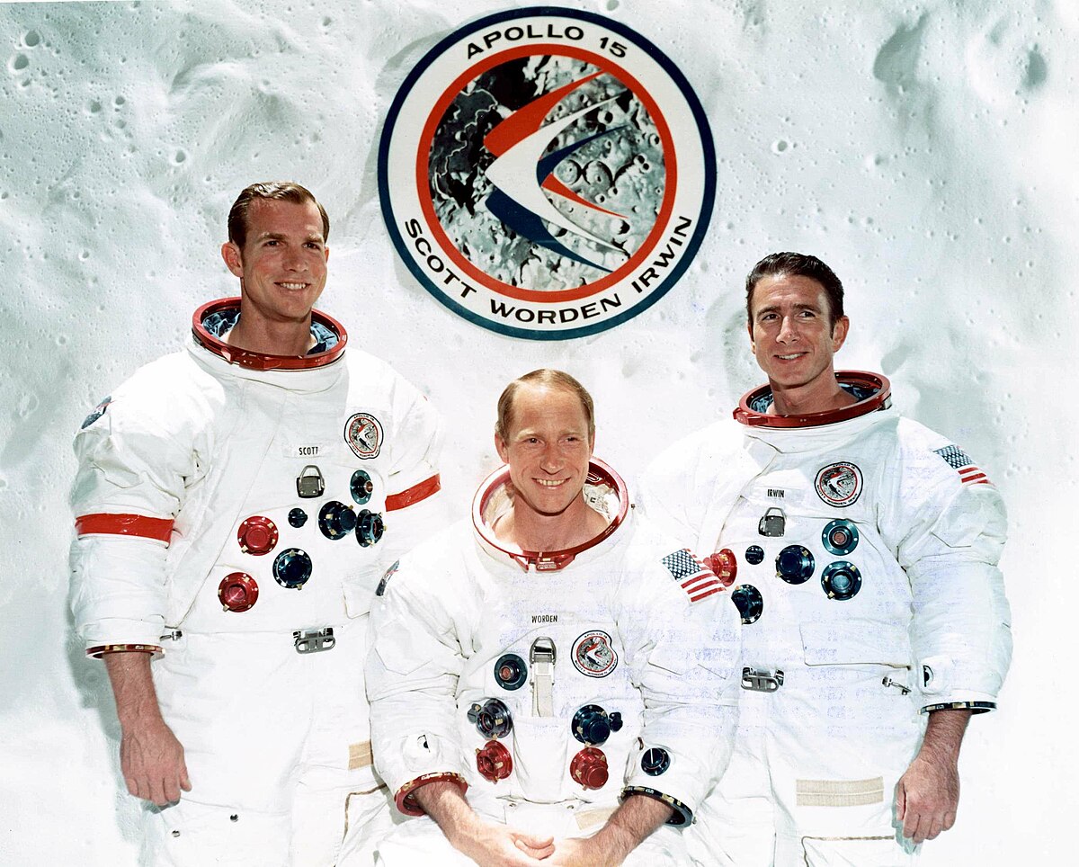 Apollo 15 Дэвид Скотт
