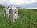 Coal duty boundary marker overlooking the River Thames at the Crayford Marshes. [356]