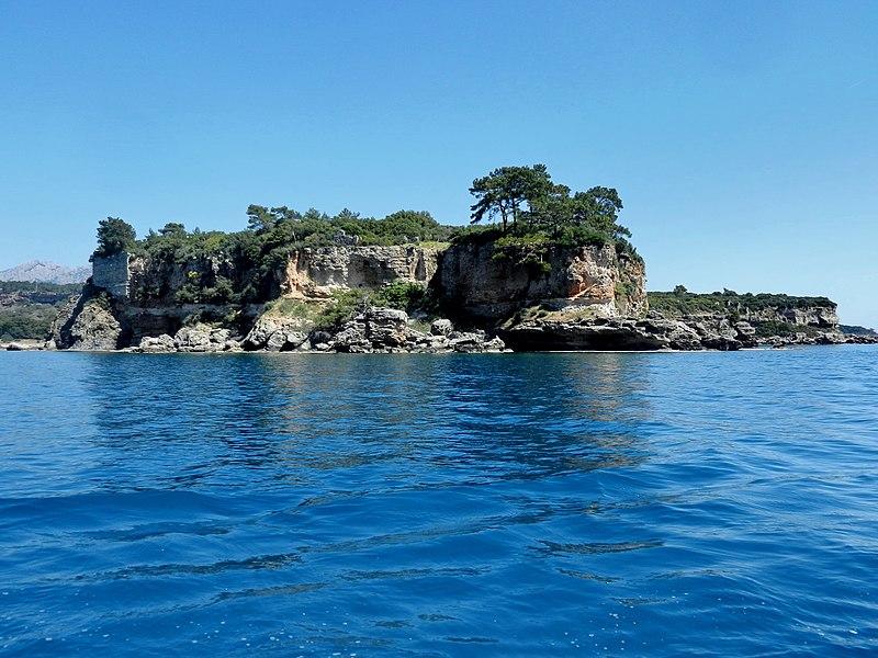 File:The antique harbour of Pharselis - panoramio.jpg