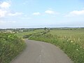 Thumbnail for File:The lane from Talwrn to Llanbedrgoch ambling along the top of the ridge - geograph.org.uk - 909086.jpg