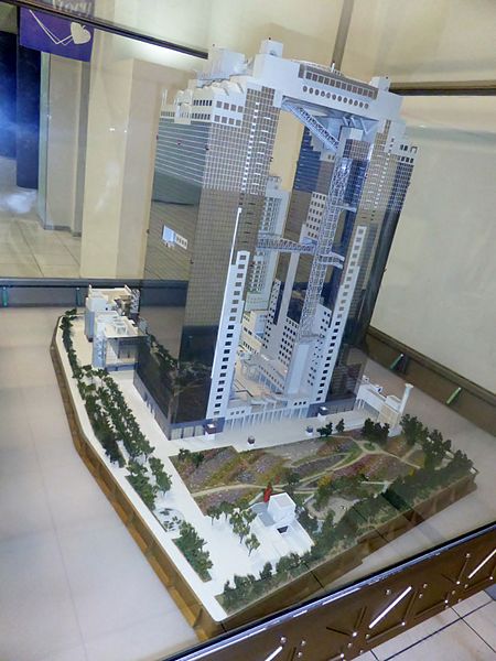 File:The model of UMEDA SKY BLDG.JPG