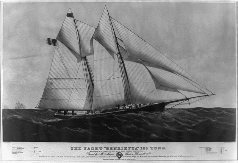 File:The yacht "Henrietta" 205 tons- modelled by Mr. Wm. Tooker, N.Y. built by Mr. Henry Steers, Greenpoint, L.I LCCN2002698873.jpg