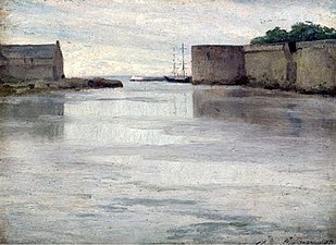 Le Passage de la Ville Close à Lanriec (1882-1892), Philadelphia Museum of Art.